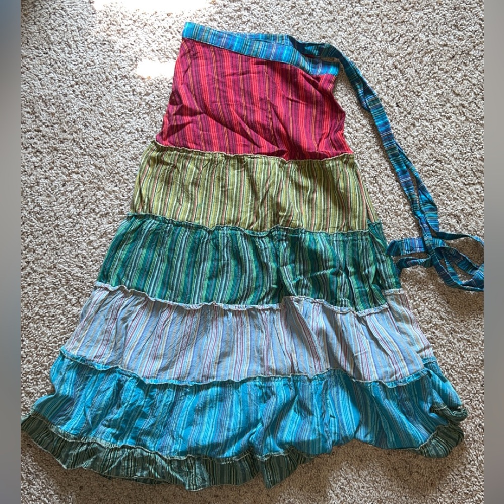 Rainbow Skirt.